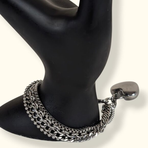 Milor 4-Strand Stainless Steel Chain Bracelet - Picture 2 of 5